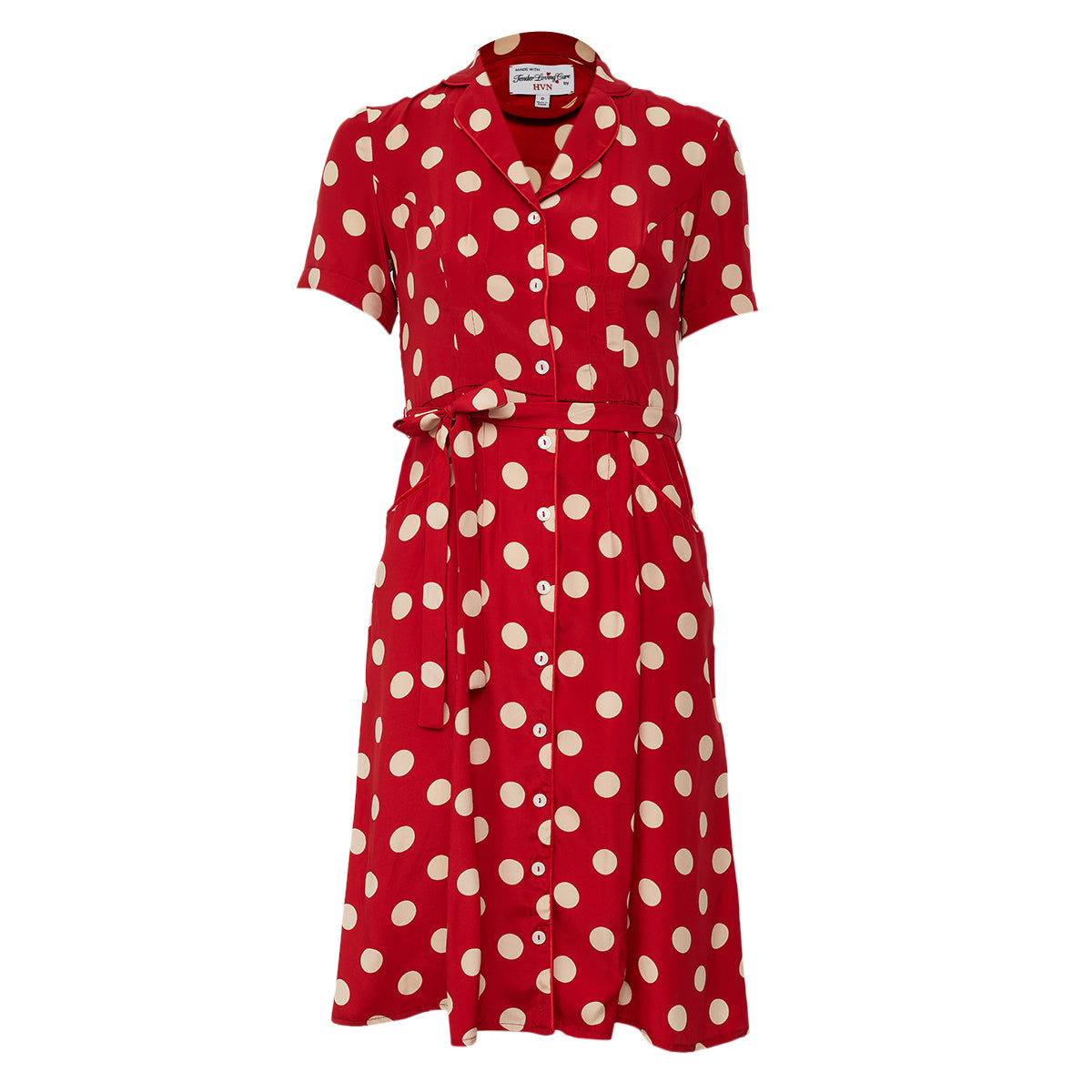 Vestido HVN Estampa Poá Tam 34 BR