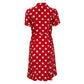 Vestido HVN Estampa Poá Tam 34 BR