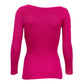 Blusa Dior Manga Longa Rosa Tam 36 Br
