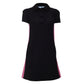 Vestido Prada Preto e Rosa Tam 34 Br