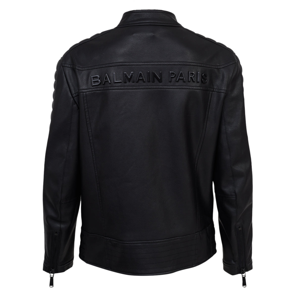 Jaqueta Balmain Preta Tam 38 Br