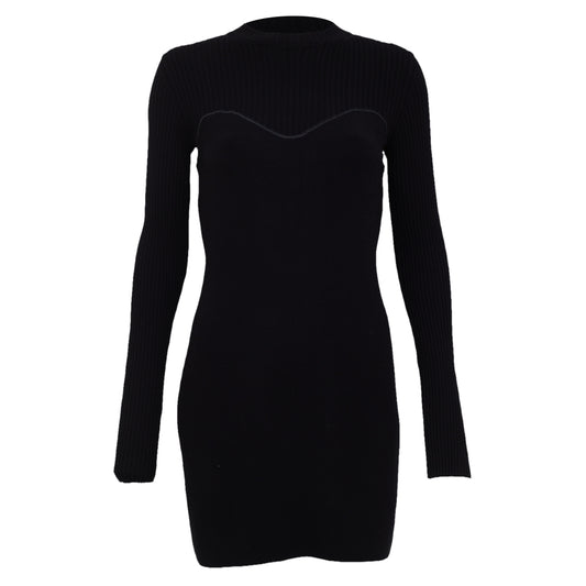 Vestido Moncler Preto Tam P BR