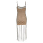 Vestido Alexander Wang Prata Tam PP/P BR