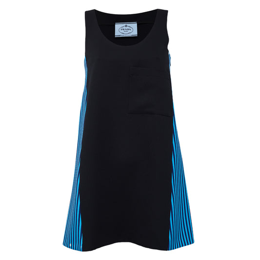 Vestido Prada Azul Duas Peças Tam 34 Br