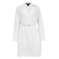 Vestido Louis Vuitton Monograma Off White Tam 40 Br