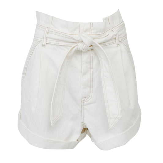 Shorts Jeans Zimmermann Branco Tam. 40 Br