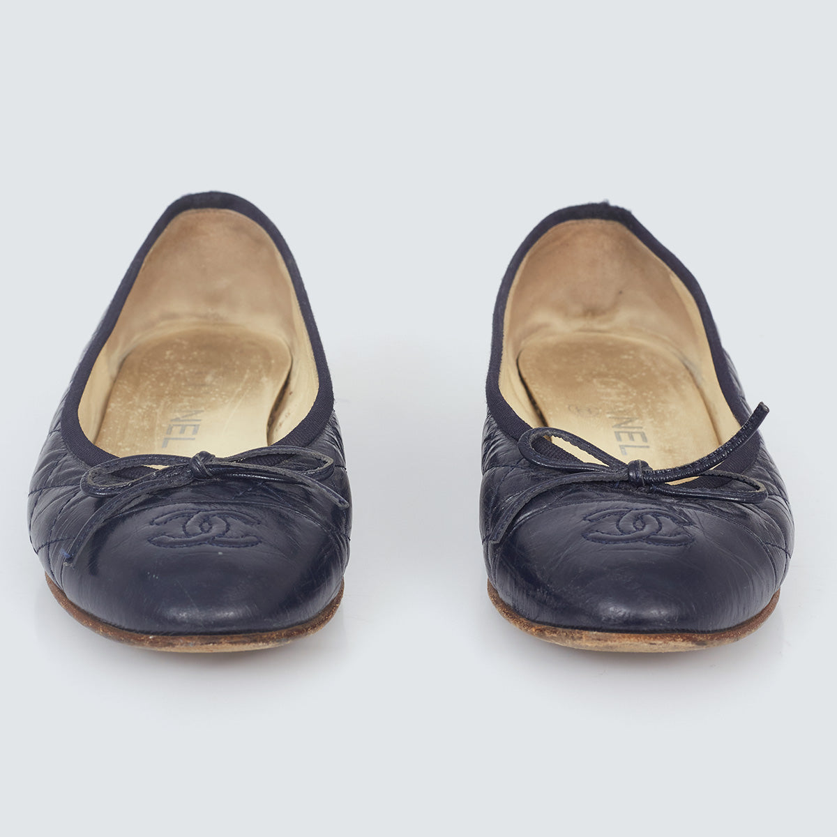 Sapatilha Chanel Azul Tam. 34 Br