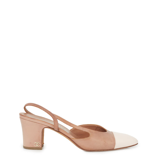 Sapato Chanel Bicolor Tam. 35 Br