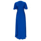 Vestido Diane Von Furstenberg Longo Azul Tam. 42 BR