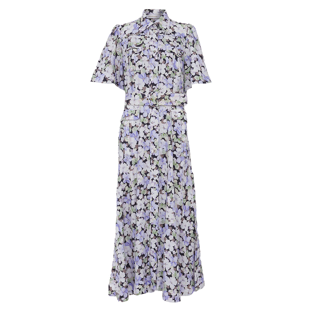 Vestido Zimmermann Florido TAM. P BR