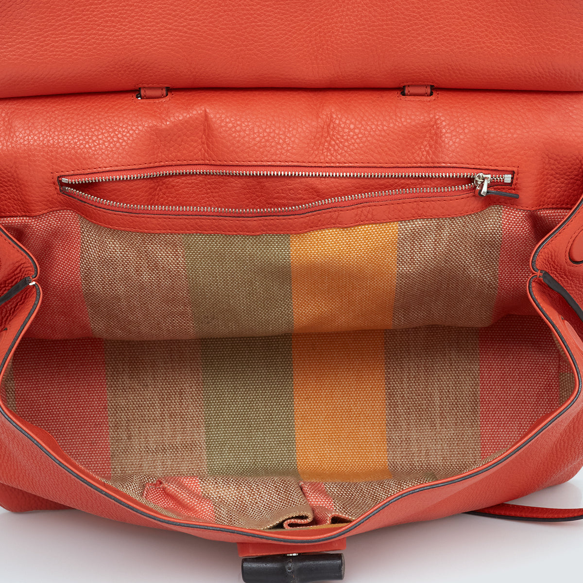 Bolsa Gucci Bamboo Daily Laranja