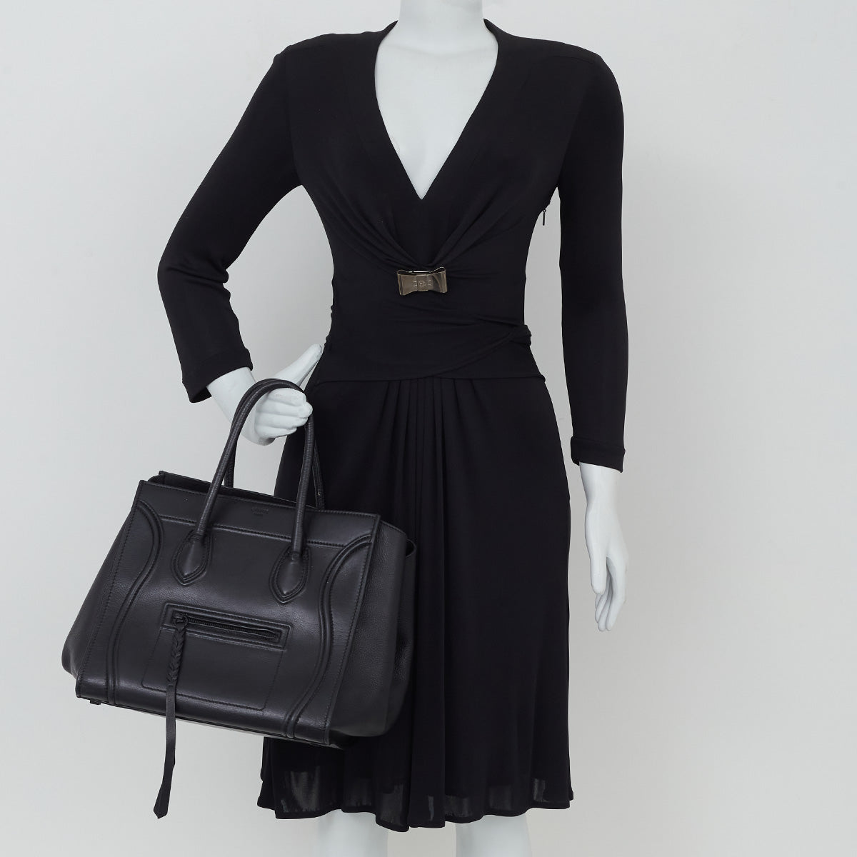 ⁠Bolsa Celine Luggage Preta