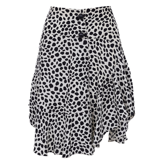 Saia Chloé Preta e Branco TAM. 36 BR