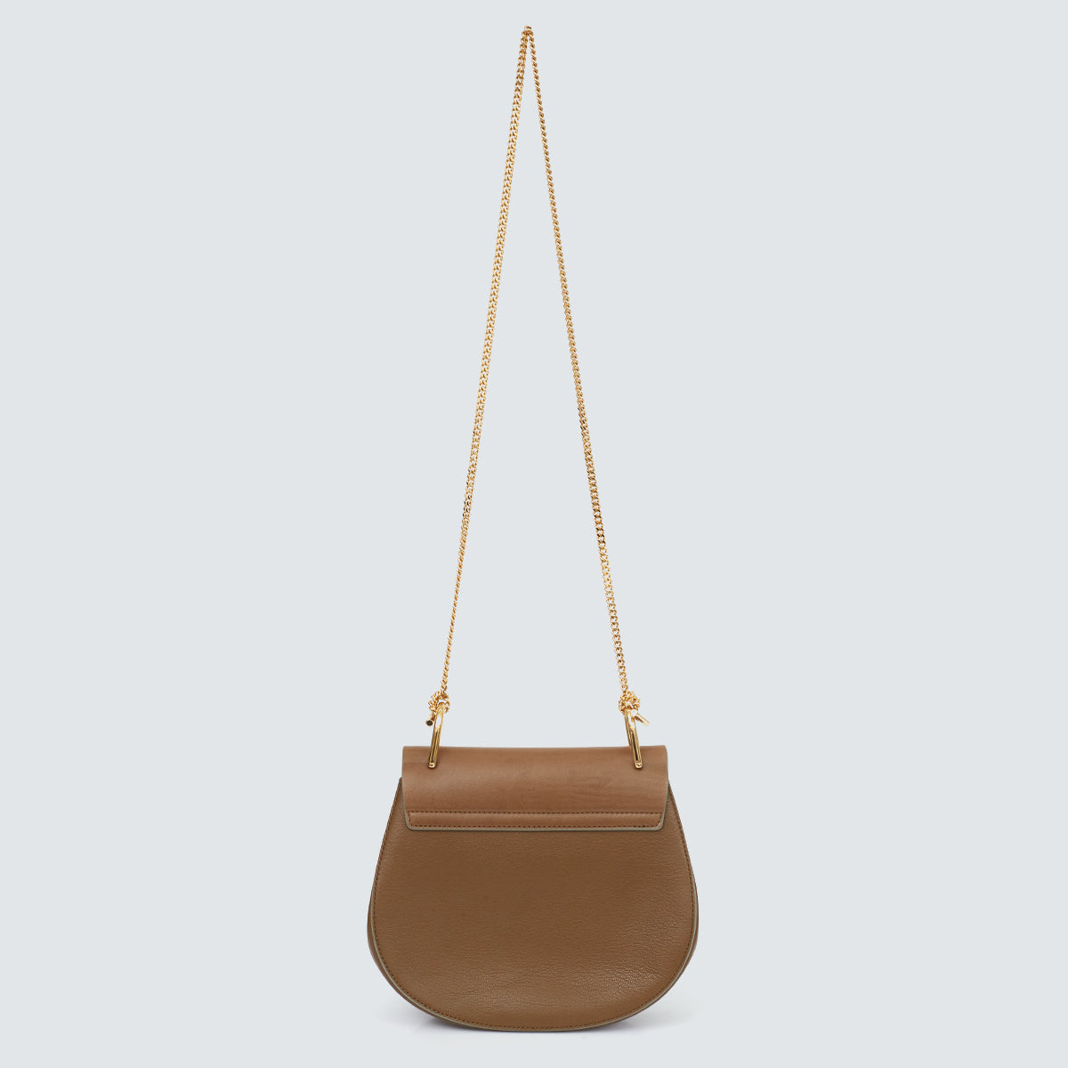 Bolsa Chloé Drew Couro Marrom