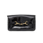 Clutch Gucci Preta Horsebit
