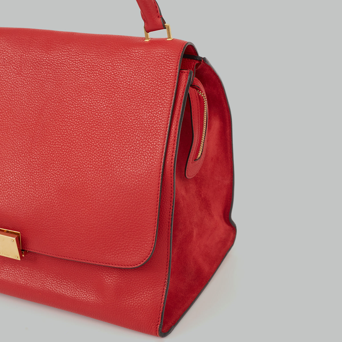 ⁠Bolsa Celine Trapeze Vermelha