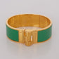 Pulseira Hermès Charniere Verde