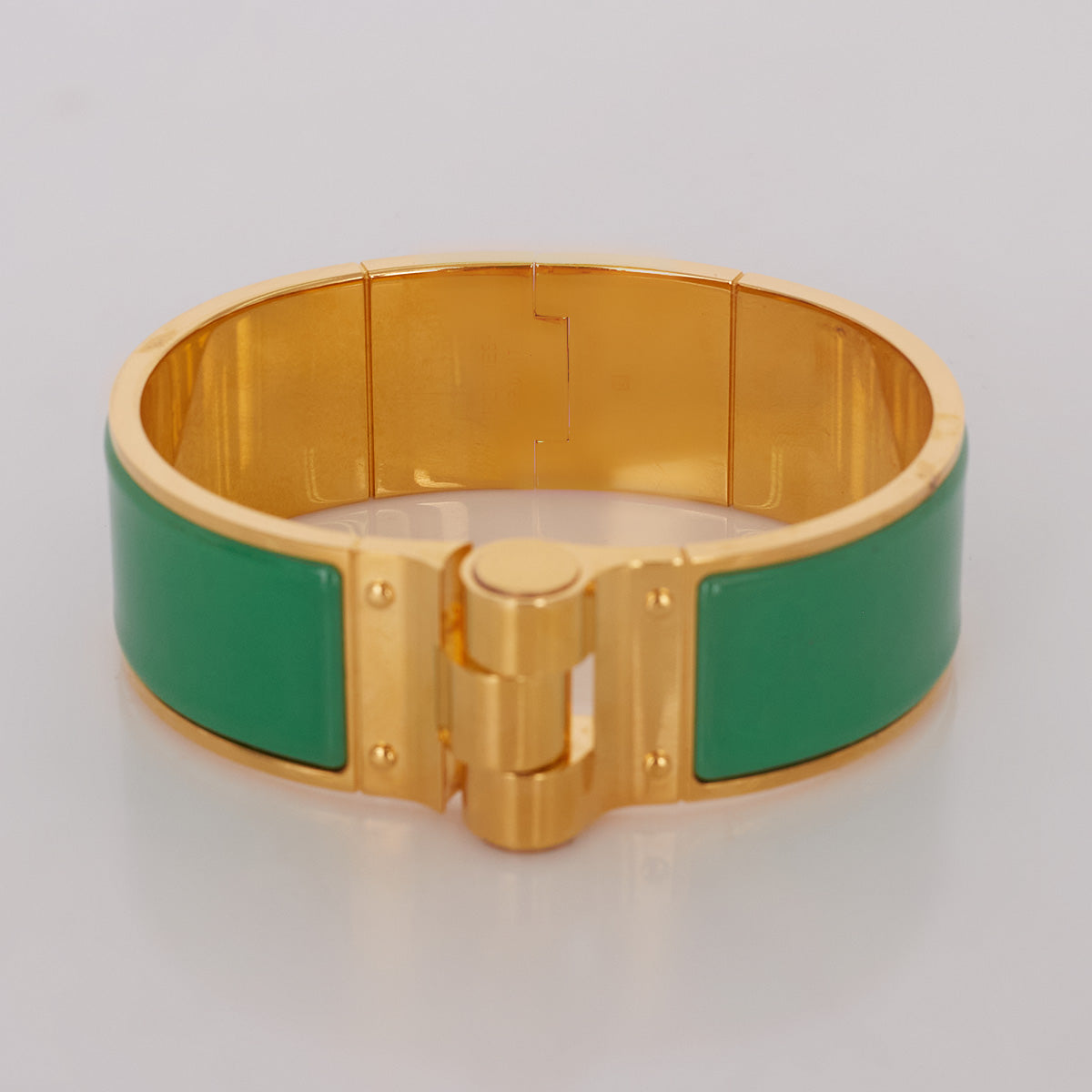 Pulseira Hermès Charniere Verde