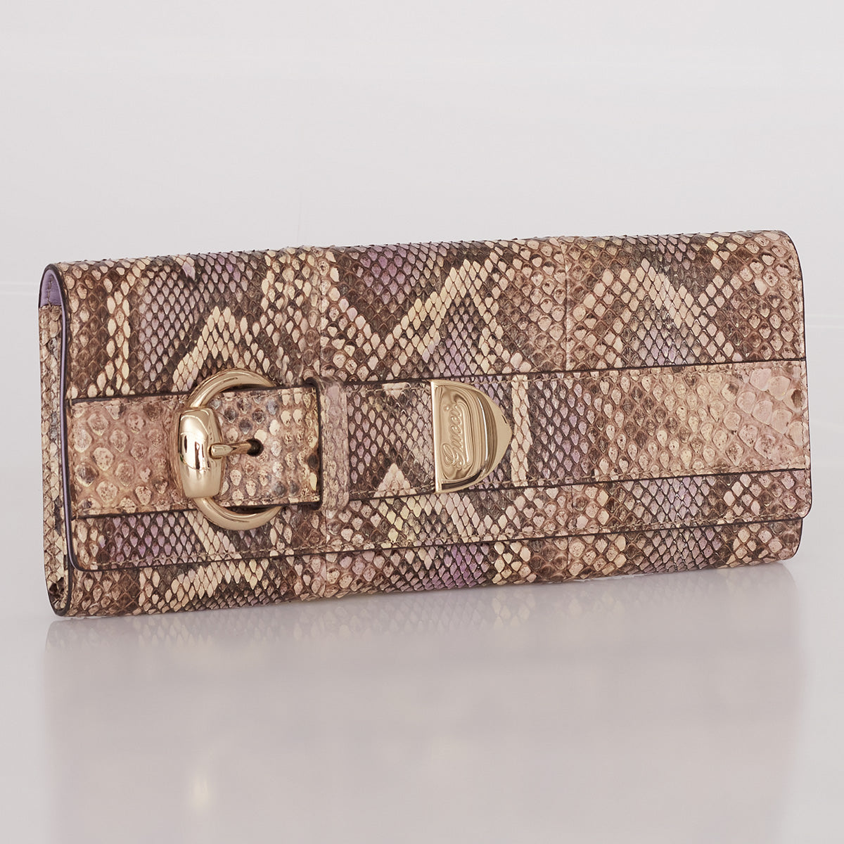 Clutch Gucci Python