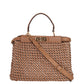 Bolsa Fendi Peekaboo Intrecciato
