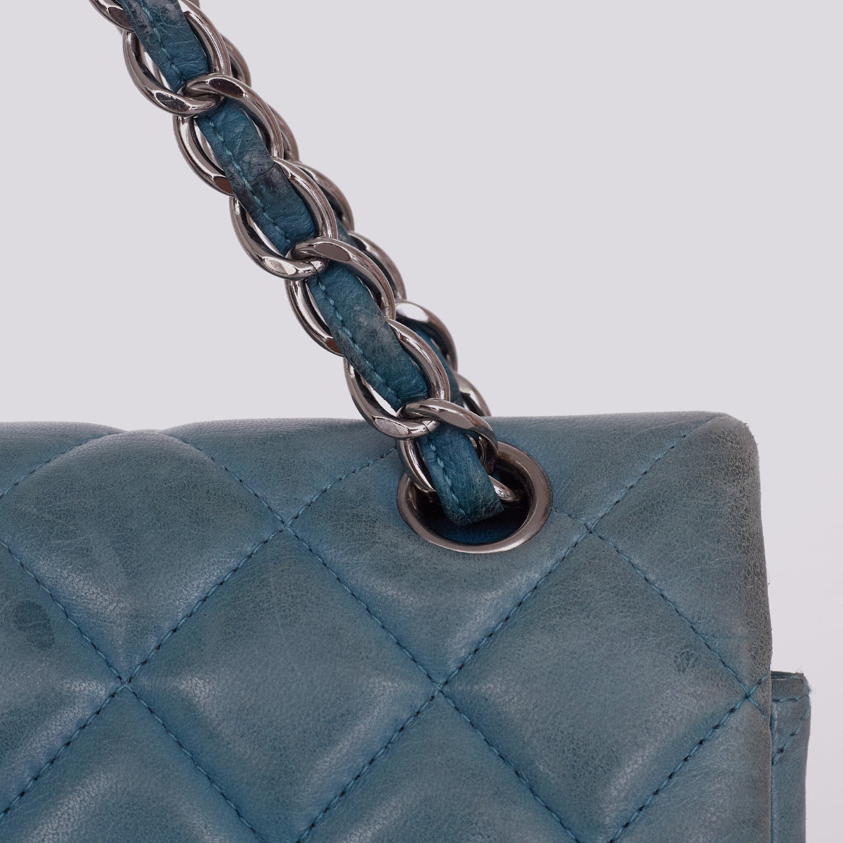 Bolsa Chanel Clássica Azul