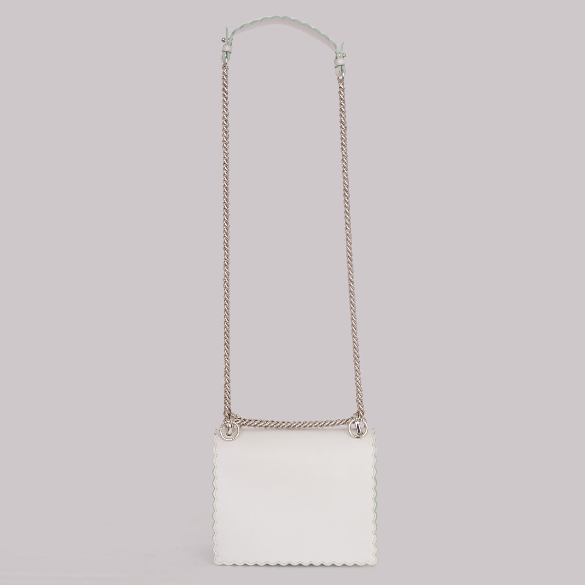 Bolsa Fendi Kan Branca