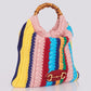 Bolsa Gucci Horsebit Multicolorida Crochet