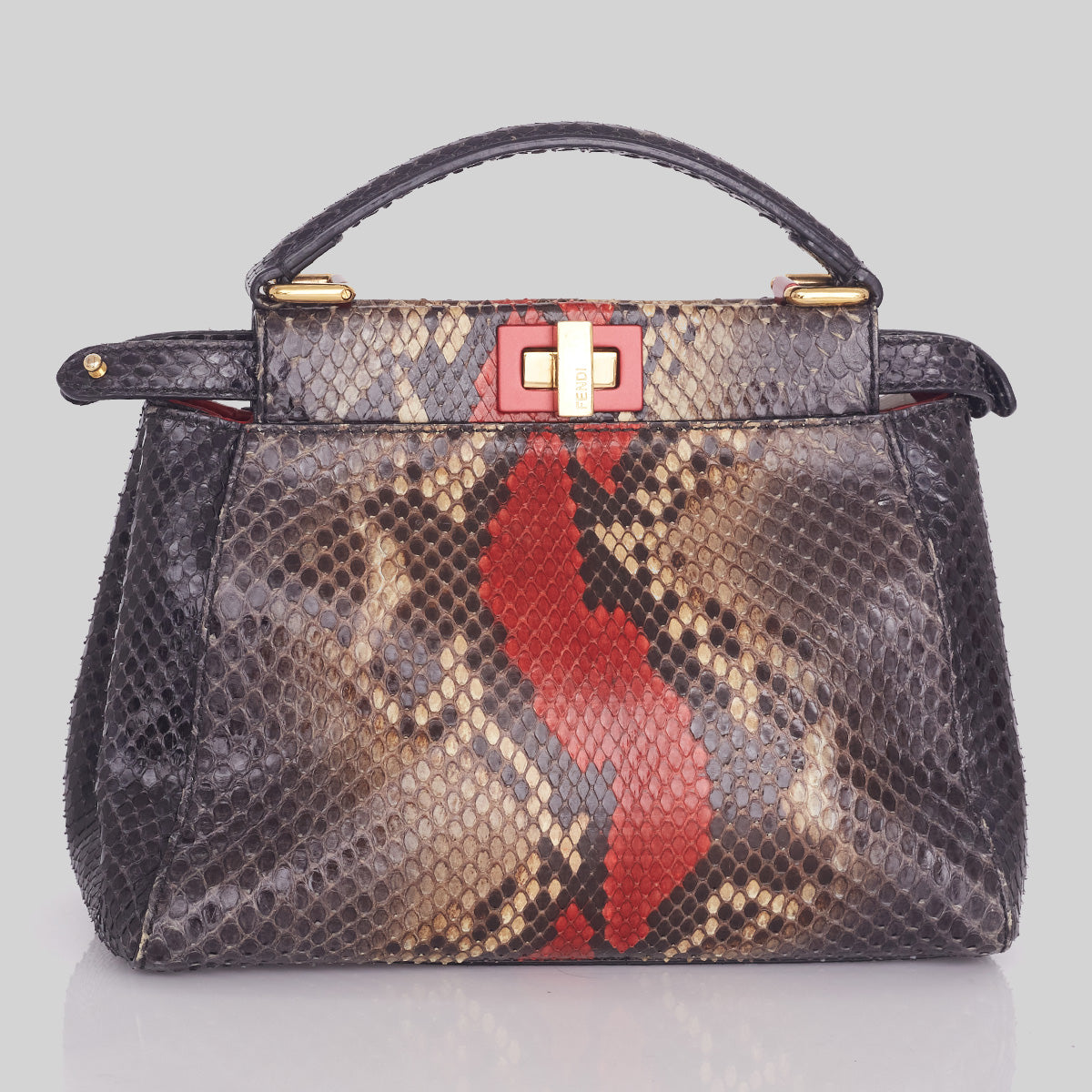 Bolsa Fendi Peekaboo Python – Peguei Bode