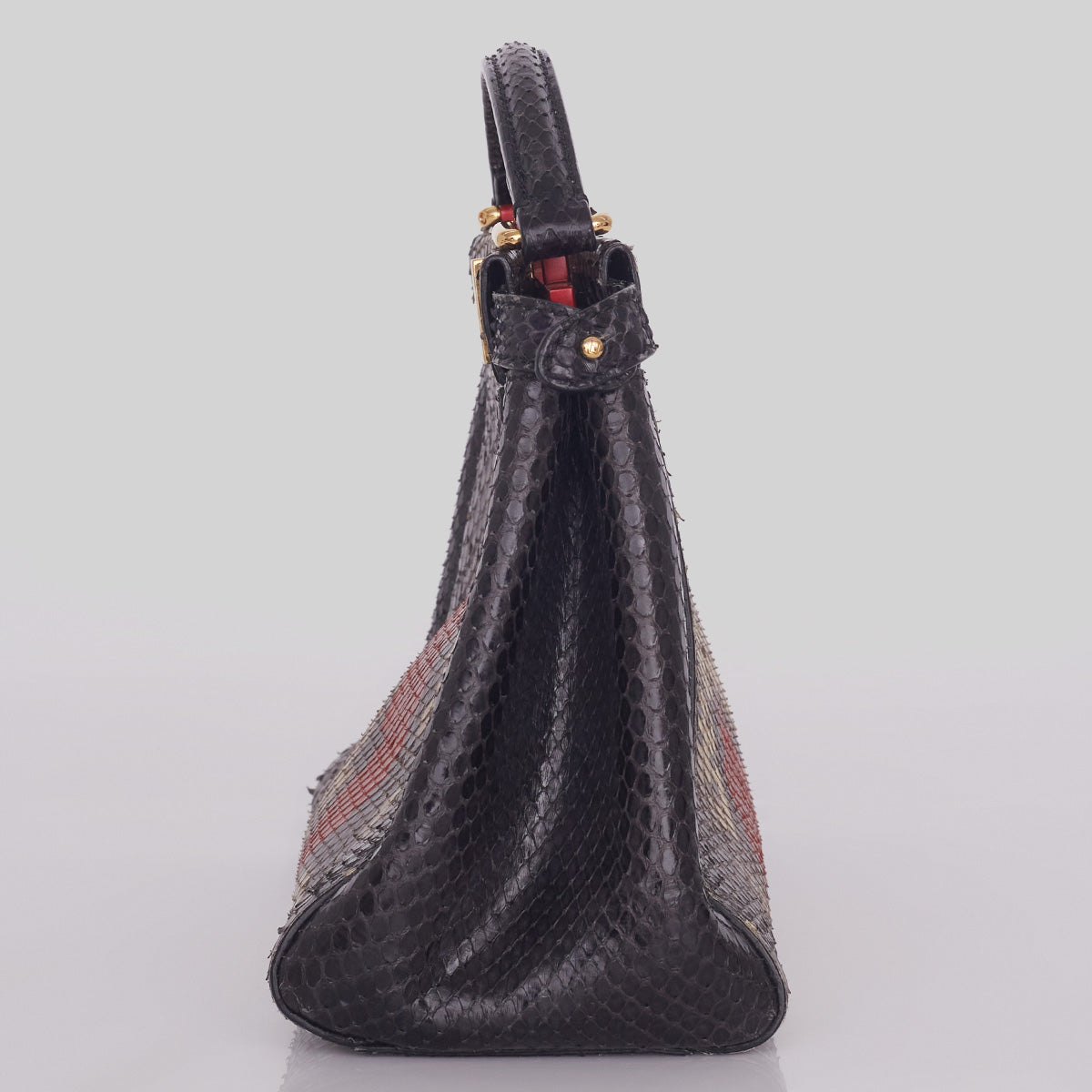 Bolsa Fendi Peekaboo Python – Peguei Bode