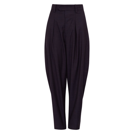 Calça Isabel Marant Social Azul Marinho Tam. 34 BR