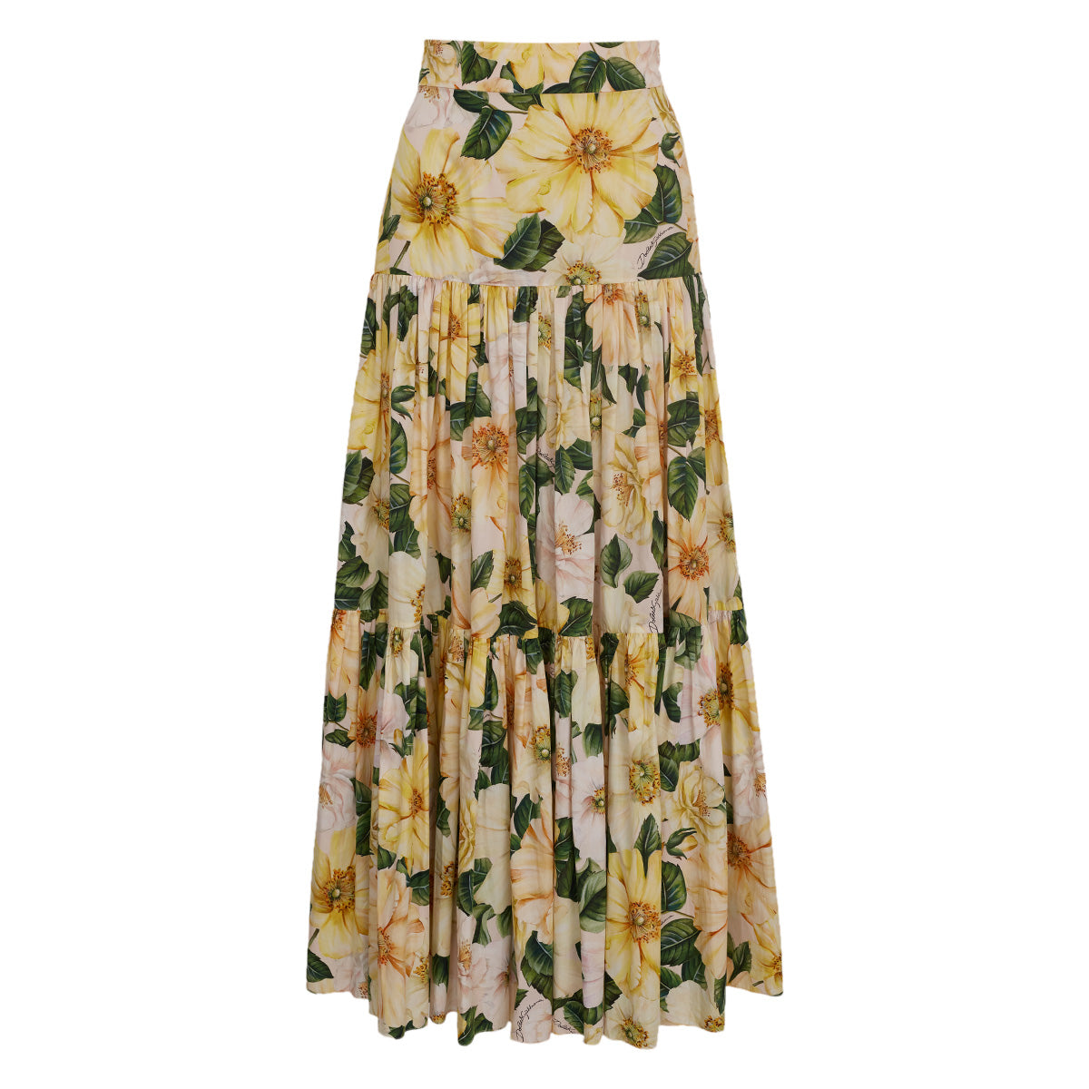 Conjunto Dolce & Gabbana Amarelo Florido Tam. 34 Br