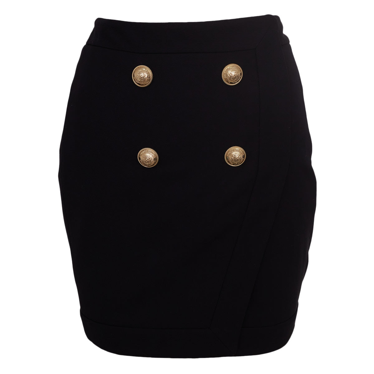 Saia Balmain Preta Tam. 34 Br