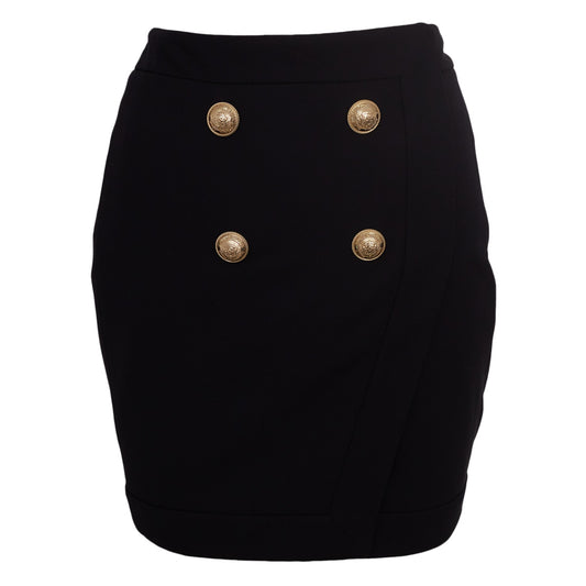 Saia Balmain Preta Tam. 34 Br