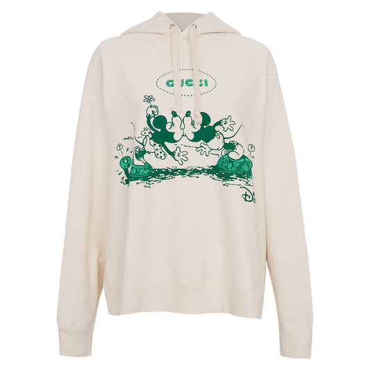 Moletom Gucci Mickey e Minnie Verde Tam. G Br