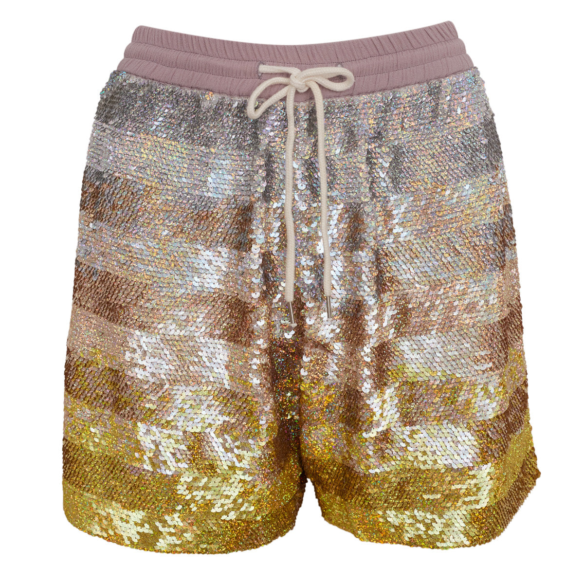 Short Ashish Paetê Tam. P Br