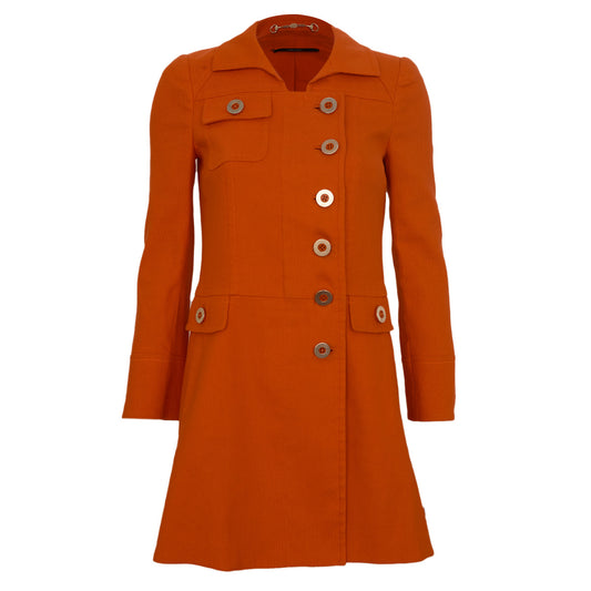 Casaco Gucci Laranja Tam. 36 Br