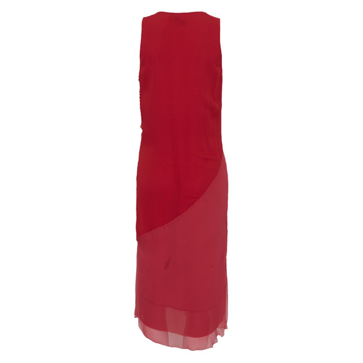 Vestido Dior Rosa e Vermelho Tam. 38 BR