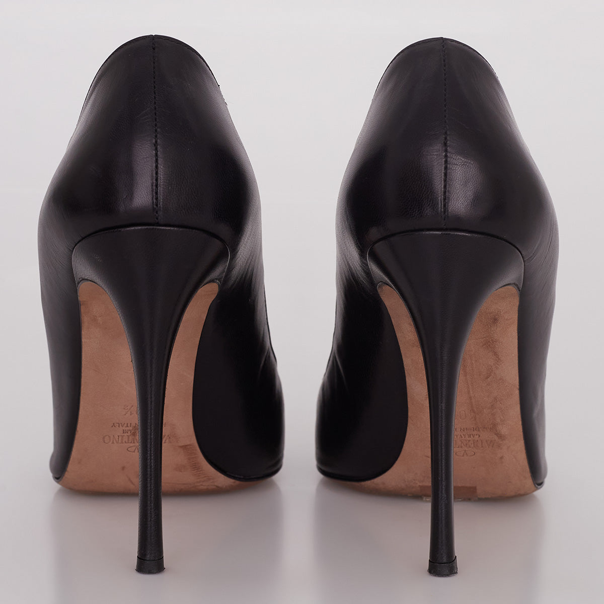 Scarpin Valentino Amarrações Studs Preto Tam. 36 Br