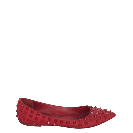 Sapatilha Valentino Rockstud Vermelha TAM. 35,5 BR