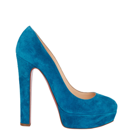 Sapato Christian Louboutin Azul Tam. 36 Br