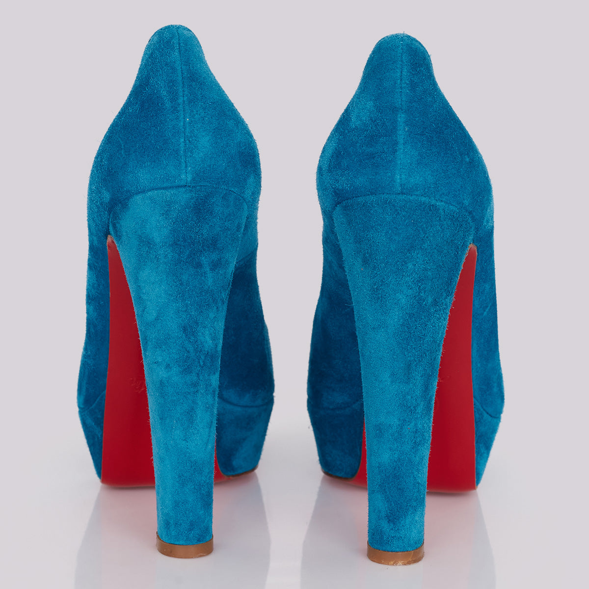 Sapato Christian Louboutin Azul Tam. 36 Br
