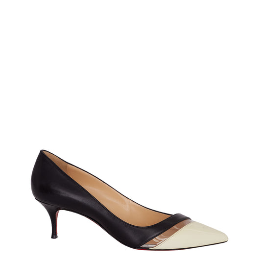 Scarpin Christian Louboutin Bicolor Tam. 37 Br