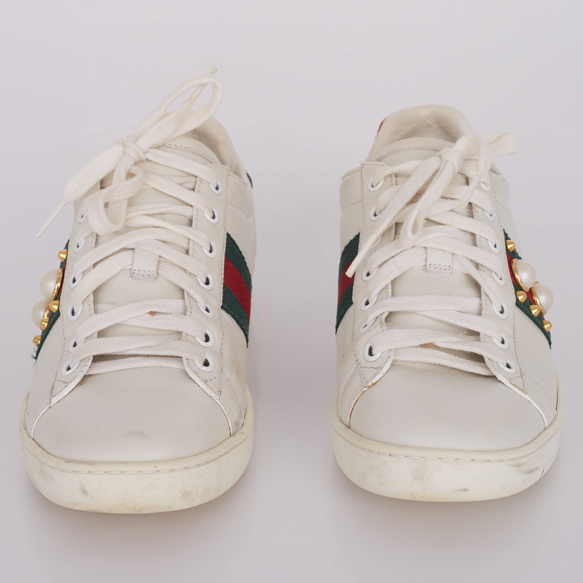 Tênis Gucci Ace Studded Tam. 35 BR