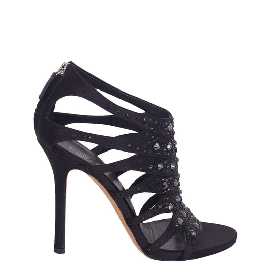 Sandalia Gucci Preta com Brilhos Tam. 35 BR