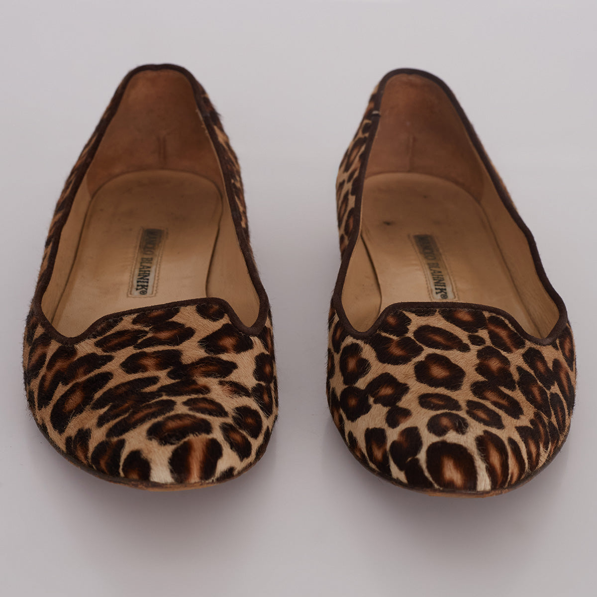 Sapatilha Manolo Blanik Animal Print Tam. 37 Br