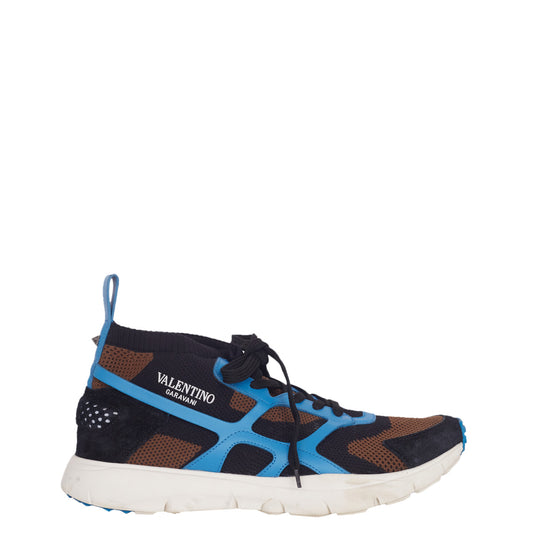 Tênis Valentino Brown Printed Sock Masculino Tam. 41 BR