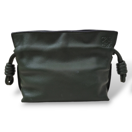 Bolsa Flamenco Loewe Preta