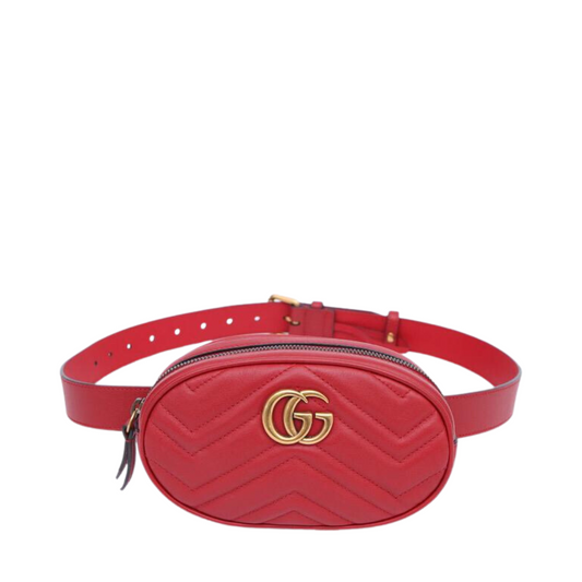 Pochete Gucci GG Marmont Vermelha