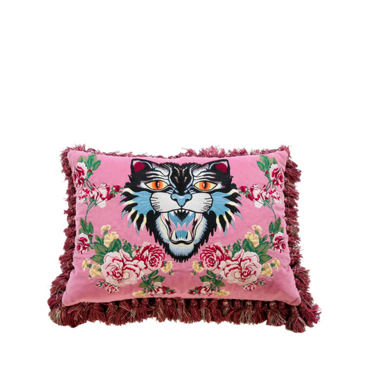 Almofadas Gucci Angry Cat Pink