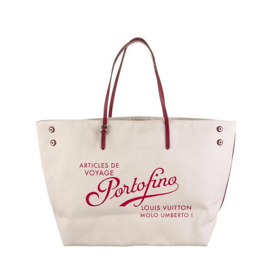 Bolsa Louis Vuitton Cabas Portofino Off White